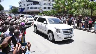 Amazing Watch the Most Expensive Prophet David Owuors Motorcade in Nakuru City [upl. by Adolf168]