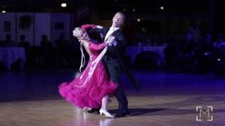 Evaldas Sodeika  Ieva Zukauskaite  DSFO Megeve 2016  WO STD  Honor Dance English Waltz [upl. by Minica198]