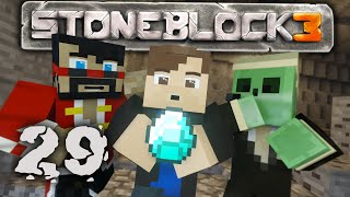 STONEBLOCK 3 MODDED MINECRAFT 118 ft CaptainSparklez amp PeteZahHutt  Ep 29 [upl. by Akinoj893]