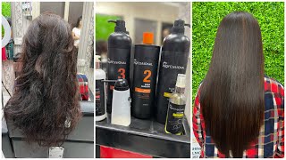 Full details process of keratin treatmentBenefits of hair keratinStep by stepGodrej Kera smooth [upl. by Dnarud243]