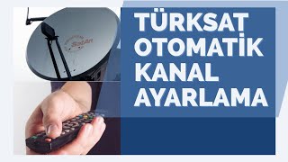 Türksat Otomatik Kanal Arama Frekansı Türksat 4A Uydu Ayarlama [upl. by Magnum]