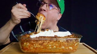 ASMR • SPICY DORITOS CASSEROLE • MUKBANG• FEAST  SEANUSCA Food THANK YOU Bryan Lord video idea [upl. by Virginia]