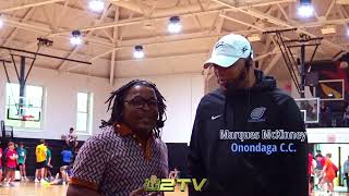 Coaches Corner with Marques McKinney of Onondaga Comm College [upl. by Jonme]