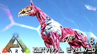 ARK SURVIVAL EVOLVED  DEMON HELL HORSE amp NEW BASE BEGINS  PUGNACIA DINOS EBENUS ASTRUM E18 [upl. by Akire]