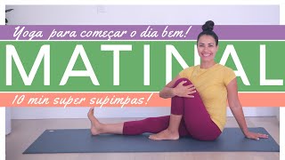 Melhor Yoga Matinal da internet  20 Min  Pri Leite [upl. by Egroj]