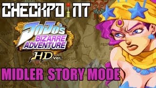 Midler Story Mode  JoJos Bizarre Adventure Heritage For The Future HD [upl. by Hochman]