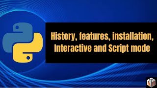 Python Introduction and Installation Tutorial  1 [upl. by Jew]