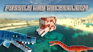 🦕🌊FOSSILS AND ACHEOLOGY MOD🦴 1182 ACTUALIZADO💚  DINOSAURIOS de AGUA [upl. by Carpio871]