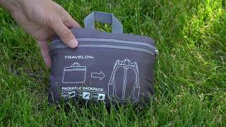 The Packable Backpack from Travelon® [upl. by Omrellug8]