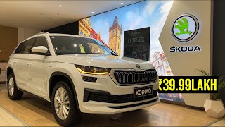 Škoda Kodiaq LampK 4x4 2024 Review Features On Road Price [upl. by Concordia]