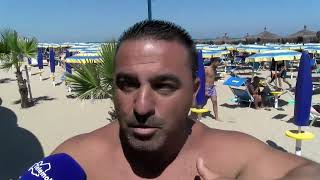 Ferragosto 2023 interviste sulla spiaggia di Termoli [upl. by Ayaladnot]