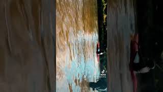 Kitulgala kayak rolling 0703323786📲😁🤟travel rafting raftingvlog love nature riverraftting [upl. by Reaht]