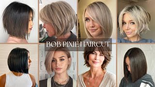 25 Inspiring Short Layered Bob Haircuts and Hairstyles [upl. by Eladnyl]