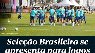 SELEÇÃO BRASILEIRA SE REAPRESENTAR PRO JOGO CONTRA O CHILE [upl. by Andree]