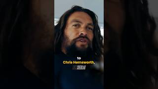 Jason Momoa calls out Chris Hemsworths biceps [upl. by Cosimo66]