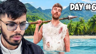 Surviving 7 Days in An Island  Casetoo Reacts to Mr Beast [upl. by Uhp]