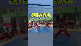 Quick lunging extended reach kali tutorial fma sports combatsport arnis eskrima ytshort fyp [upl. by Hatnamas]