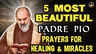 Padre Pio Miracle Prayers  Saint Padre Pio Healing Prayer  Healing Prayer Catholic [upl. by Teemus]