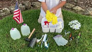 Headstone Cleaning Kit Tools and Supplies [upl. by Nnayt]