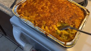 COOKING THE WORLDS BEST BAKED MAC N CHEESE amp LAMB CHOPS [upl. by Achorn601]