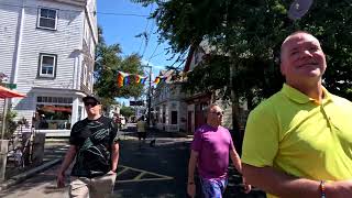 Saturday afternoon walk on Commercial Street in Provincetown [upl. by Kern]