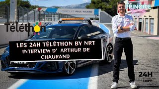 Les 24h Téléthon by NRT le 8 et 9 décembre  Arthur de Chaurand nous parle de lévènement [upl. by Gildus]