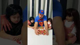 comedy 😂dad pranks baby with candy😭❤️🤣 [upl. by Daniala]