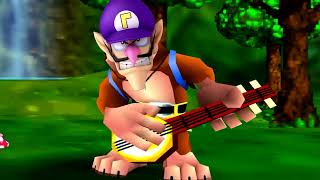 Waluigi Performs His Mario Strikers Charged Theme On Banjo [upl. by Wendolyn]