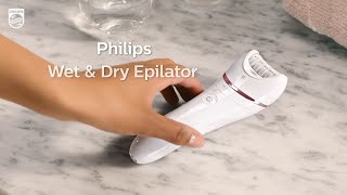 Philips Epilator 8000  for silky smooth legs [upl. by Gnod236]