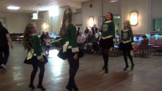 The McDadeCara School of Irish Dance at The Gathering at The Philadelphia Irish Center [upl. by Eelyk921]