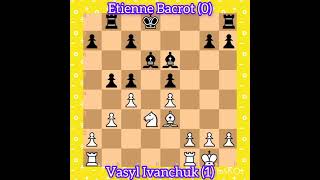 Ivanchuk vs Bacrot  ACP Masters KO 2015 chess [upl. by Harberd]