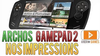 ARCHOS Gamepad 2  Nos premières impressions [upl. by Dione]