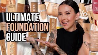 I Bought EVERY FOUNDATION at SEPHORA amp TESTED Them Back to Back [upl. by Dnaleel796]