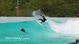 German Team Surf the Wavegarden Cove [upl. by Nnyliram]