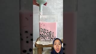 DITEMPAT KALIAN BERAPA HARGA ES BOBA boba matcha bubbletea drink matchamilk bobatea [upl. by Anail]