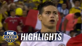 Peru vs Colombia  2016 Copa America Highlights [upl. by Iredale]