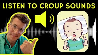 Doctor explains Croup with real example of Croup sounds  Barking Cough in children [upl. by Gibb]