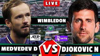 🔴LIVE DJOKOVIC vs MEDVEDEV • Exhibition 2024  WIMBLEDON  Finals ATP [upl. by Lunette405]