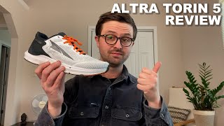 Altra Torin 5 review  zero drop running shoe [upl. by Britte]