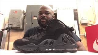 ShortyC94 Reviews The Nike Air Uptempo 3 quotTriple Blackquot [upl. by Shanley]