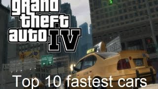 GTA IV Top 10 fastest cars [upl. by Rhoades280]