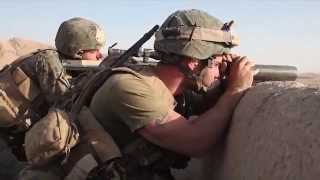 US Marines observe enemy in Sangin Afghanistan 2010 [upl. by Pheni]