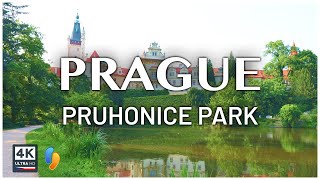 Summer Walk through Pruhonice Park  UNESCO in Prague [upl. by Assirahc34]