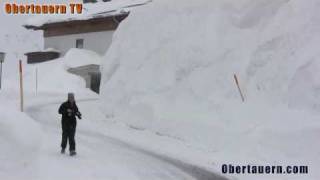 5 Meter Schnee in Obertauern [upl. by Atilamrac]