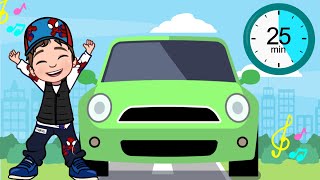 KIDS LOVE These Fun Transportation Songs That Get You Moving [upl. by Thilda]