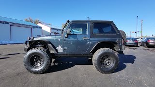 2008 Jeep Wrangler X Rugged 4WD V6 Engine Clean CARFAX Fountain Pueblo Colorado Springs So [upl. by Stoneman]