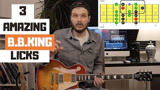 The BBBox Explained  3 Amazing BBKing Licks [upl. by East537]