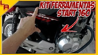 DICA  KIT DE FERRAMENTA START 160 ONDE FICA  ►Lucas Almeida◄ [upl. by Hillie]