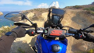 Selmun OffRoading  Yamaha Tenere 700  Downhill  Malta [upl. by Yarvis817]