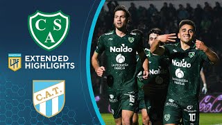 Sarmiento vs Atlético Tucumán Extended Highlights  Argentina LPF  CBS Sports Golazo [upl. by Llirpa]